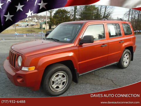 2010 Jeep Patriot for sale at DAVES AUTO CONNECTION in Etters PA