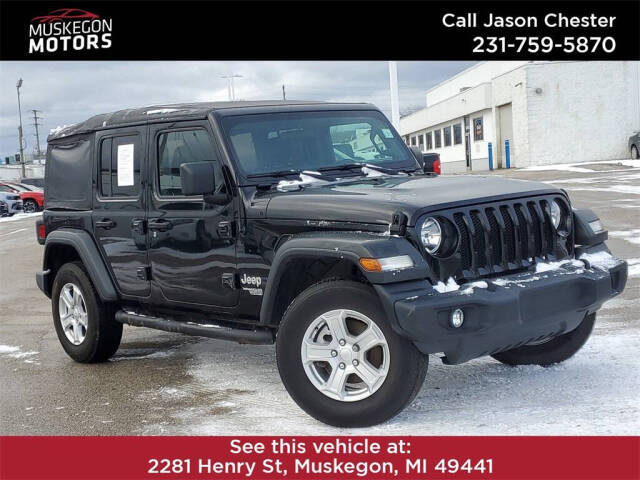 2021 Jeep Wrangler Unlimited for sale at Muskegon Motors in Muskegon, MI