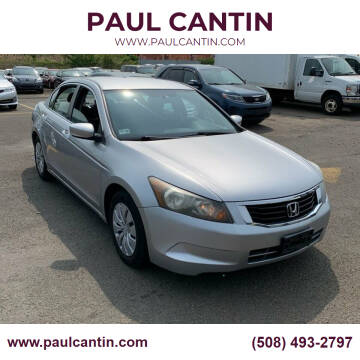 2010 Honda Accord for sale at PAUL CANTIN in Fall River MA
