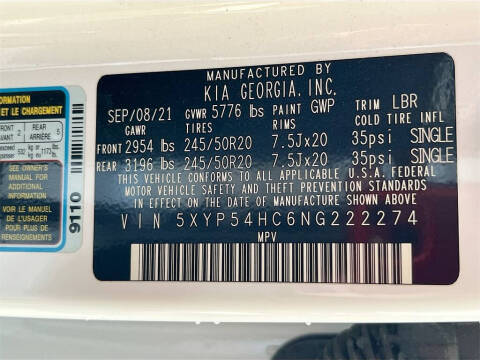 2022 Kia Telluride SX