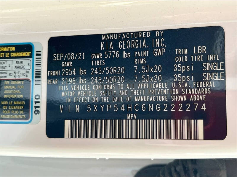 2022 Kia Telluride SX