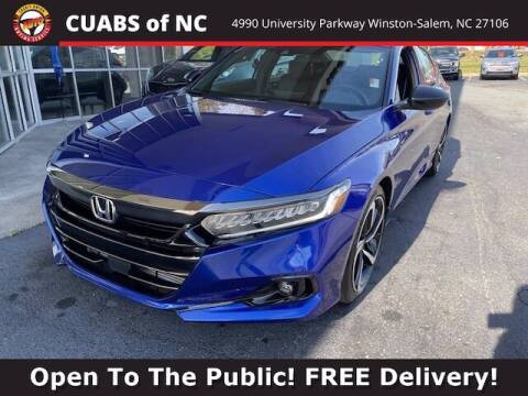 2021 Honda Accord for sale at Credit Union Auto Buying Service in Winston Salem NC