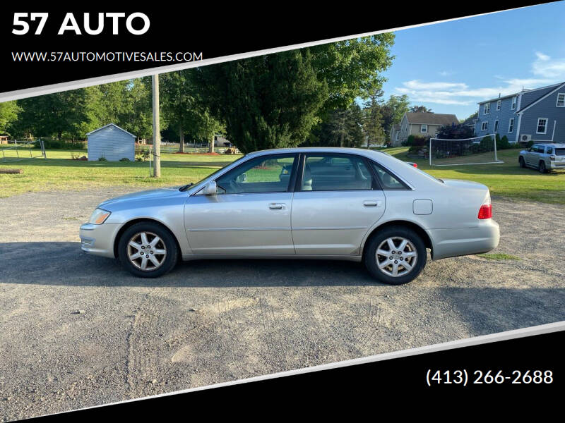 2003 Toyota Avalon for sale at 57 AUTO in Feeding Hills MA