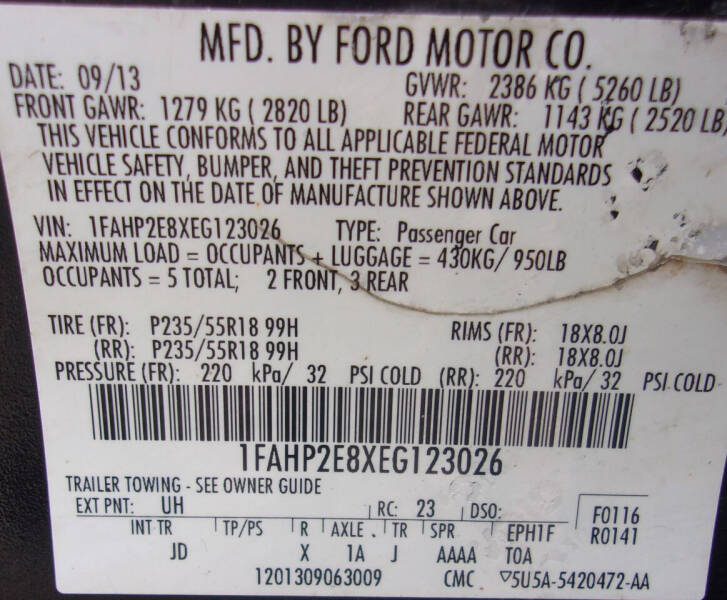 2014 Ford Taurus SEL