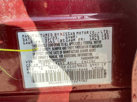 2023 Nissan Sentra SV