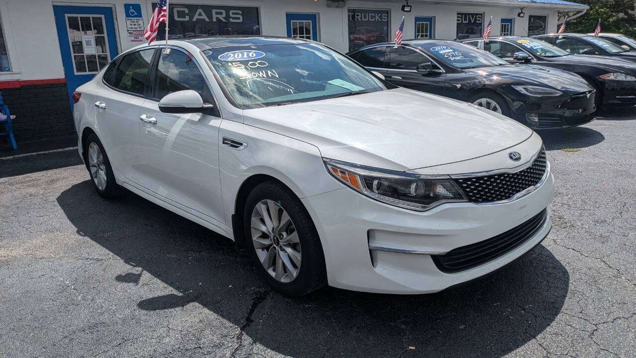 2016 Kia Optima for sale at Celebrity Auto Sales in Fort Pierce, FL