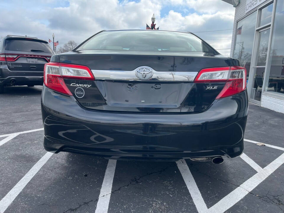 2013 Toyota Camry for sale at Cars On Main in Findlay, OH