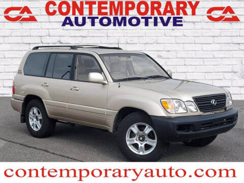 2000 Lexus LX 470 for sale at Contemporary Auto in Tuscaloosa AL