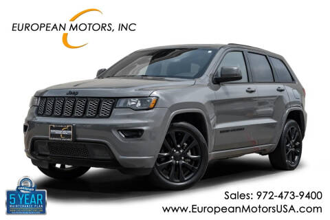 2019 Jeep Grand Cherokee for sale at European Motors Inc in Plano TX