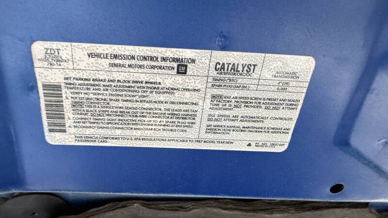 1987 Chevrolet Camaro Z28