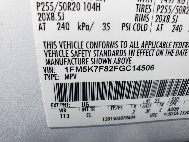 2015 Ford Explorer Limited