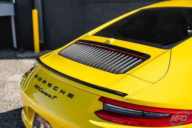 2018 Porsche 911 Carrera T