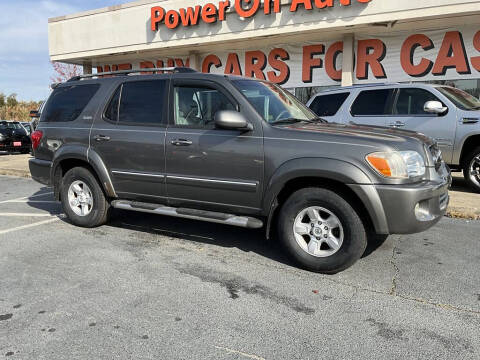 2006 Toyota Sequoia for sale at Power On Auto LLC in Monroe NC