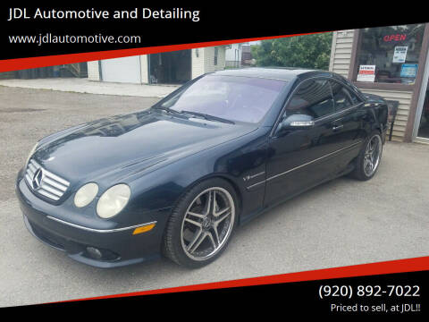 2003 Mercedes-Benz CL-Class for sale at JDL Automotive and Detailing in Plymouth WI
