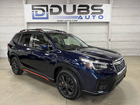 2021 Subaru Forester for sale at DUBS AUTO LLC in Clearfield UT