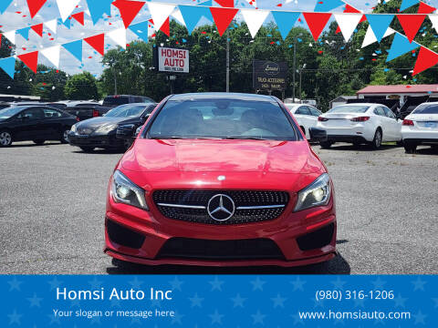 2016 Mercedes-Benz CLA for sale at Homsi Auto Inc in Kannapolis NC