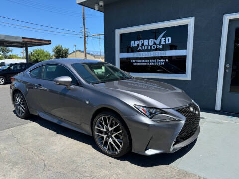 2015 Lexus RC 350 for sale at Approved Autos in Sacramento CA