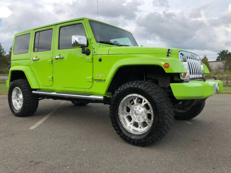 2012 Jeep Wrangler Unlimited for sale at DLUX Motorsports in Fredericksburg VA