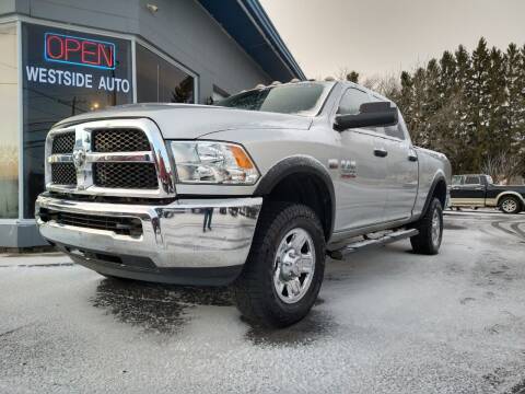2015 RAM 2500 for sale at Westside Auto in Elba NY