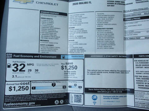 2020 Chevrolet Malibu LS Fleet