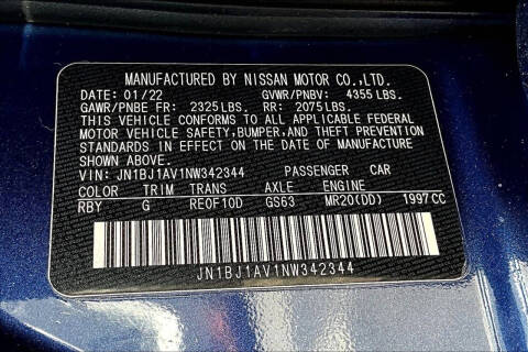 2022 Nissan Rogue Sport S