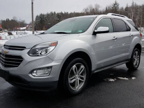 2016 Chevrolet Equinox for sale at A-1 AUTO REPAIR & SALES in Chichester NH
