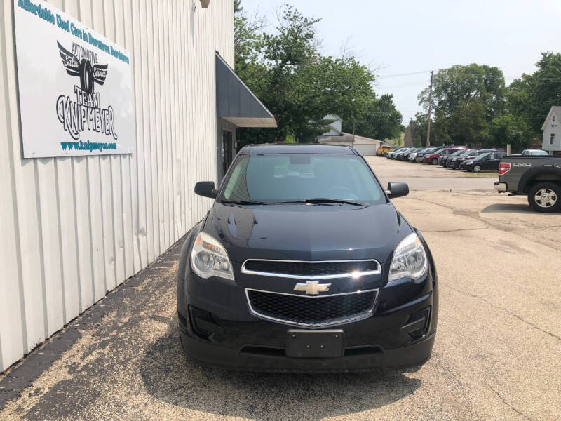 Used 2015 Chevrolet Equinox LS with VIN 2GNALAEK3F6118594 for sale in Beardstown, IL