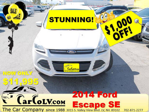 2014 Ford Escape for sale at The Car Company in Las Vegas NV