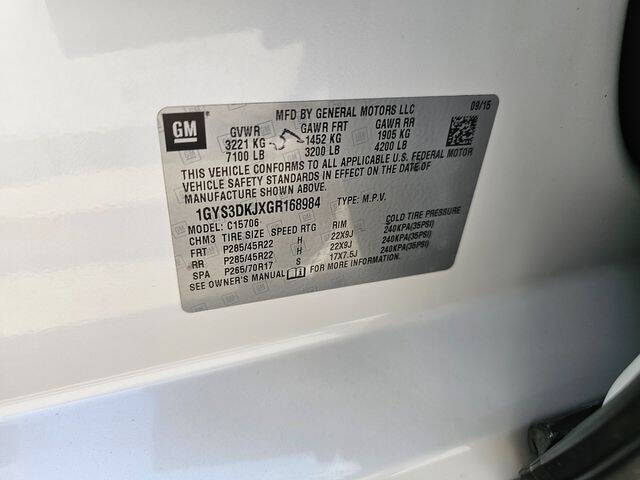 2016 Cadillac Escalade Platinum