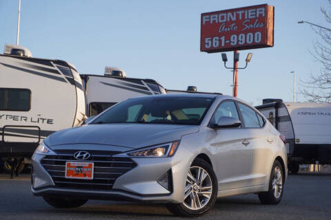 2019 Hyundai Elantra for sale at Frontier Auto & RV Sales in Anchorage AK