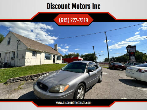 2007 Ford Taurus for sale at Discount Motors Inc in Nashville TN