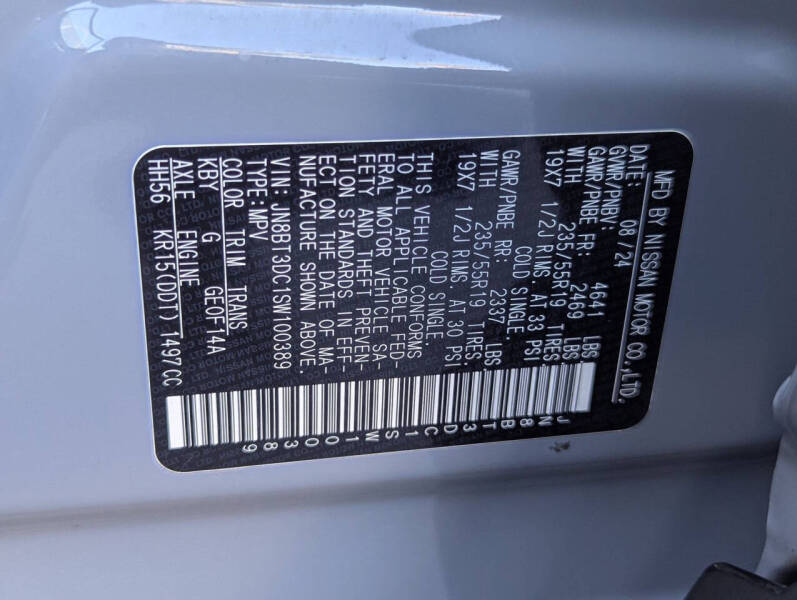 2025 Nissan Rogue Platinum