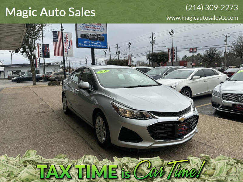 2019 Chevrolet Cruze for sale at Magic Auto Sales in Dallas TX