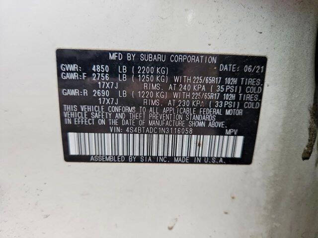 2022 Subaru Outback Premium
