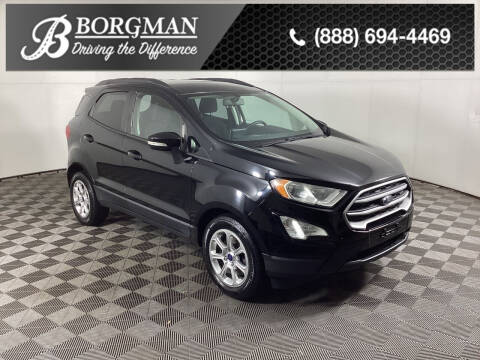 2018 Ford EcoSport for sale at Everyone's Financed At Borgman - BORGMAN OF HOLLAND LLC in Holland MI
