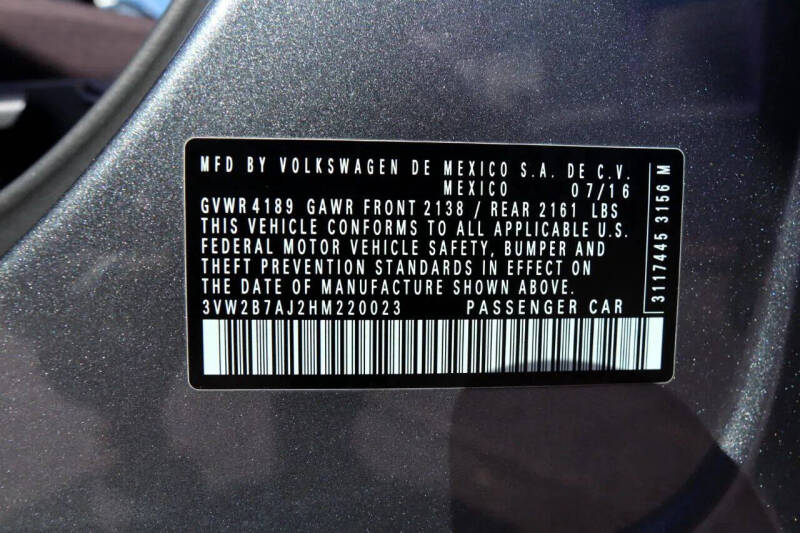 2017 Volkswagen Jetta 1.4T S