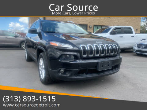 2015 Jeep Cherokee for sale at Car Source in Detroit MI