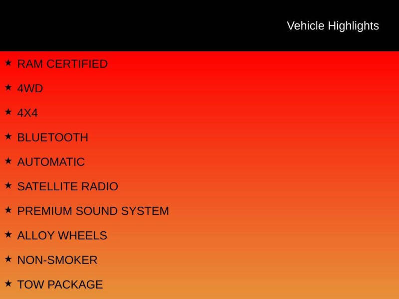 2018 RAM 1500 Big Horn