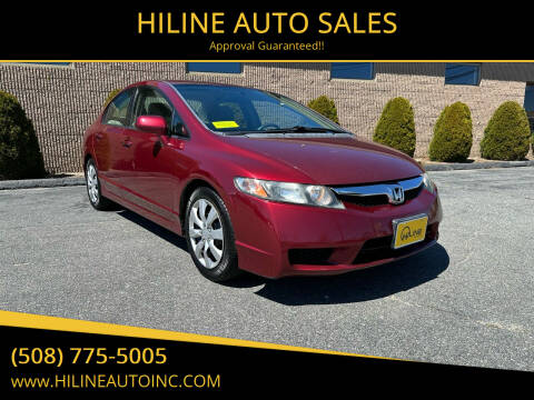 2010 Honda Civic for sale at HILINE AUTO SALES in Hyannis MA