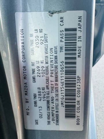 2014 Mazda MAZDA6 i Touring