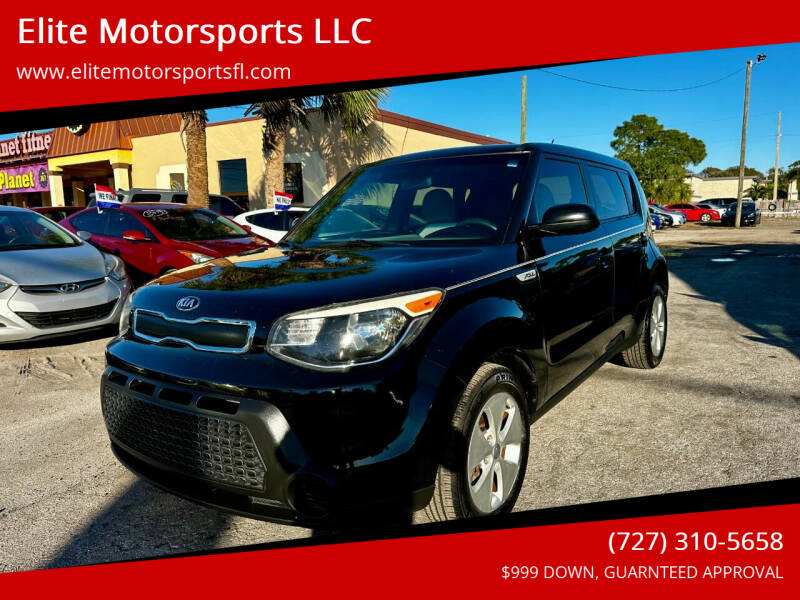 2016 Kia Soul for sale at Elite Motorsports LLC in Saint Petersburg FL