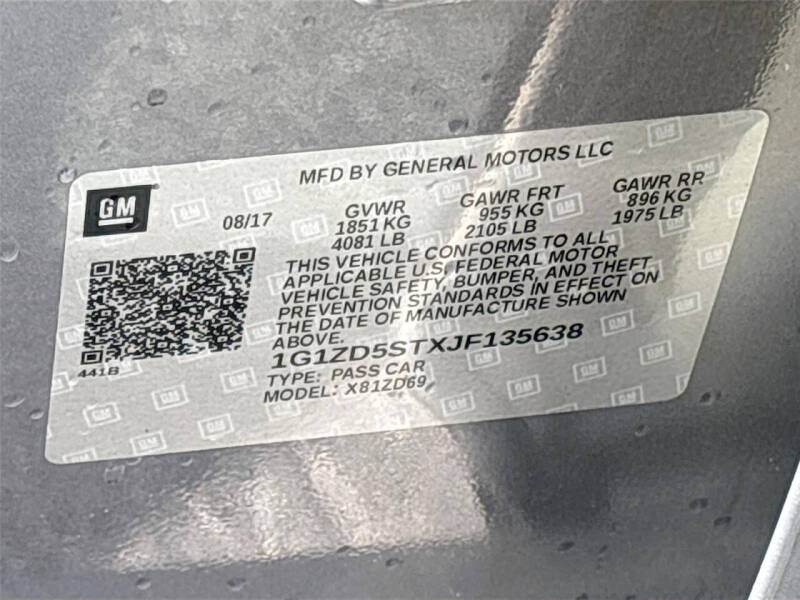 2018 Chevrolet Malibu LT