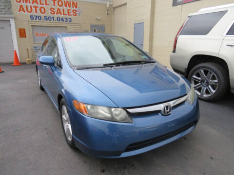 2007 Honda Civic for sale at Small Town Auto Sales in Hazleton PA