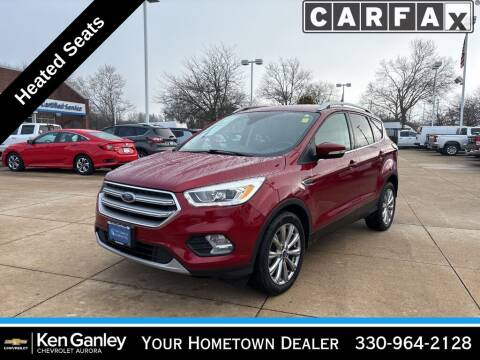 2017 Ford Escape for sale at Ganley Chevy of Aurora in Aurora OH
