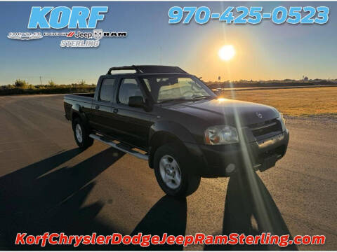 2002 Nissan Frontier for sale at Tony Peckham @ Korf Motors in Sterling CO