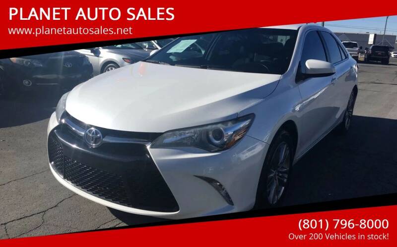 2015 Toyota Camry for sale at PLANET AUTO SALES in Lindon UT
