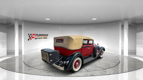 1934 Packard Eight convertible sedan