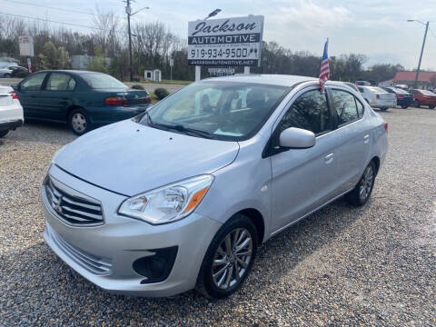 2018 Mitsubishi Mirage G4 for sale at Jackson Automotive in Smithfield NC