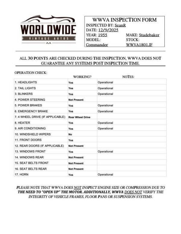 1955 Studebaker Commander