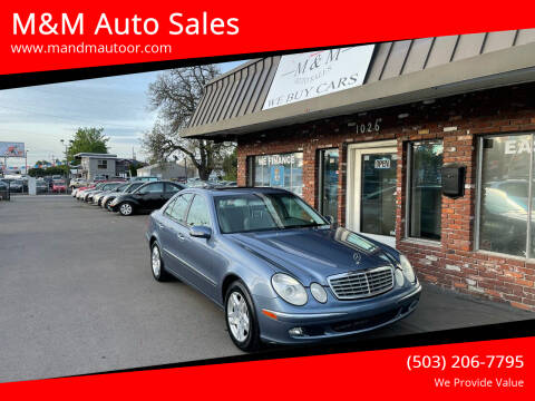 2005 Mercedes-Benz E-Class for sale at M&M Auto Sales in Portland OR